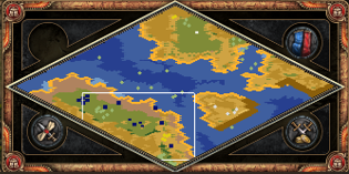 Age of Empires I - Campaign: Ascent of Egypt - Mission: Naval Battle - Revealled Map