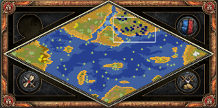 Age of Empires I - Campaign: Ascent of Egypt - Mission: A Wonder of the World - Revealled Map