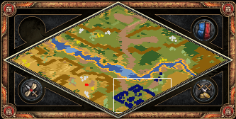 Age of Empires I - Campaign: Ascent of Egypt - Mission: The Siege in Canaan - Revealled Map