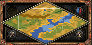 Age of Empires I - Campaign: Ascent of Egypt - Mission: Foraging - Revealled Map