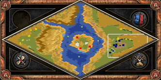 Age of Empires I - Campaign: Ascent of Egypt - Mission: River Outpost - Revealled Map