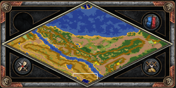 Age of Empires I - Campaign: Glory of Greece - Mission: Xenophon's March - Revealled Map